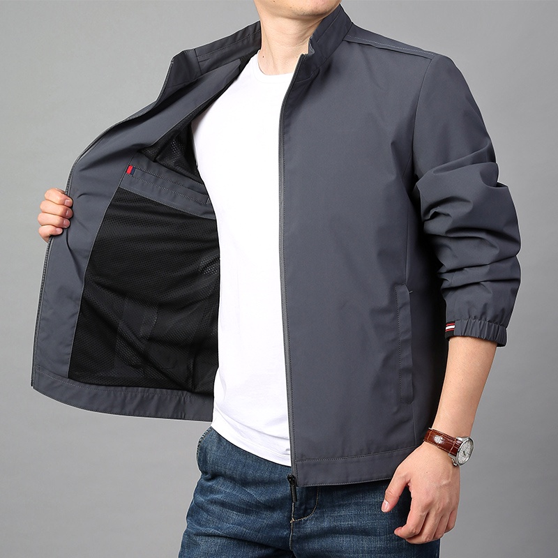 Áo Khoác Gió Mỏng Bốn Mặt Mẫu Mới 2022 Thời Trang Xuân Thu Cho Nam