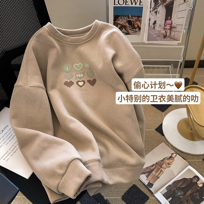 NRVP Áo thun nữ dài tay 100% cotton phong cách Hàn Quốc thời trang 2023