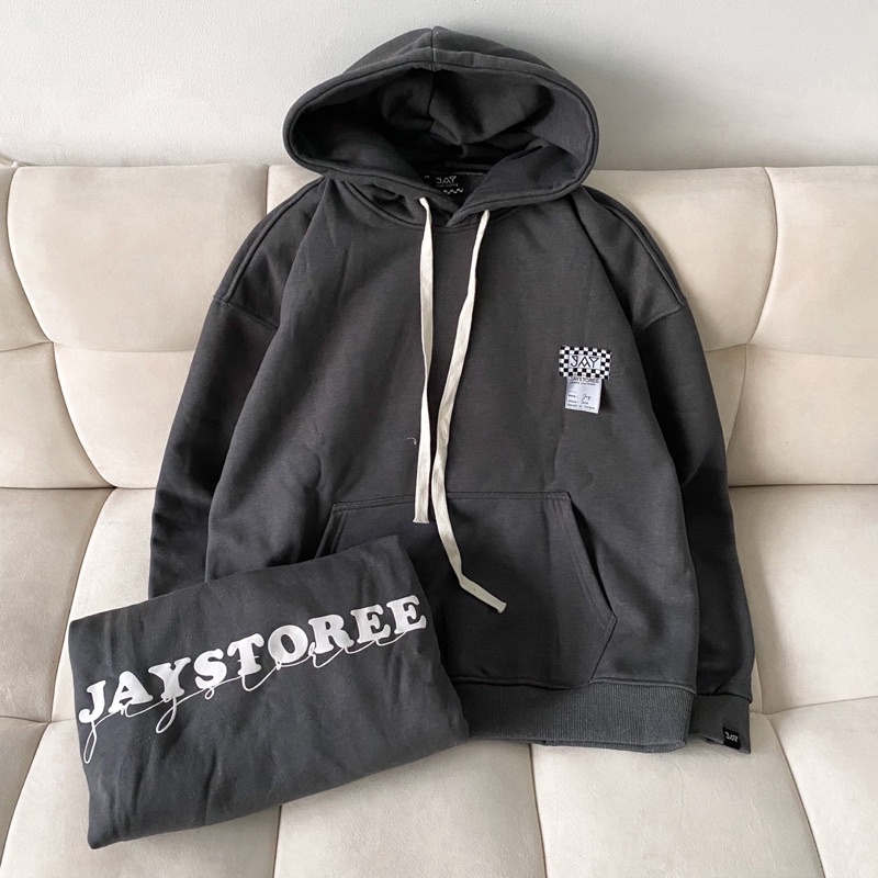 Áo Khoác Hoodie Unisex Nỉ Bông REE/màu XANH-ĐEN/Nam nữ unisex/ÁO HOODIE JAYSTOREE