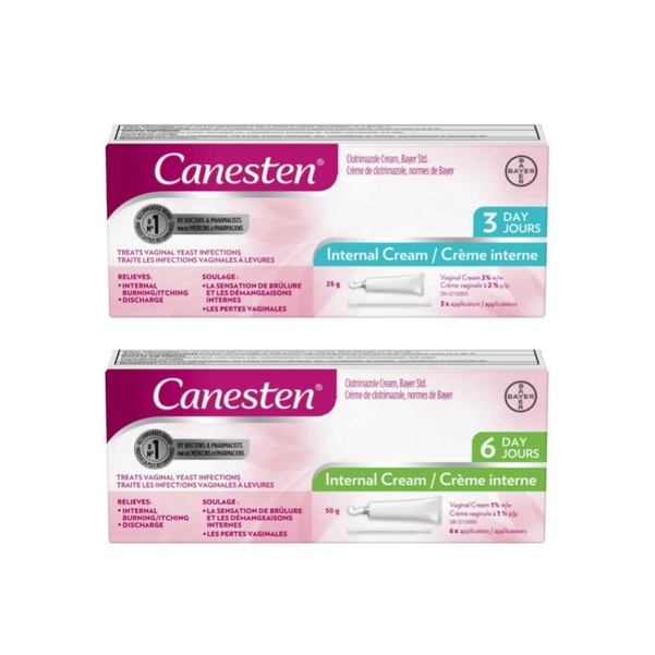 Canesten Internal Cream - Kem hỗ trợ điều trị viêm nhiễm nấm phụ khoa