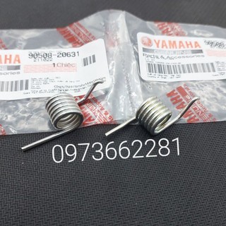 Lò xo gắn cao su gác chân giữa xe exciter 135, jupiter zin