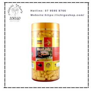 HỘP 365 VIÊN SỮA ONG CHÚA ROYAL JELLY 1610 MG CỦA ÚC