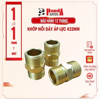 Khớp đồng nối dây áp lực Panda Ren22mm