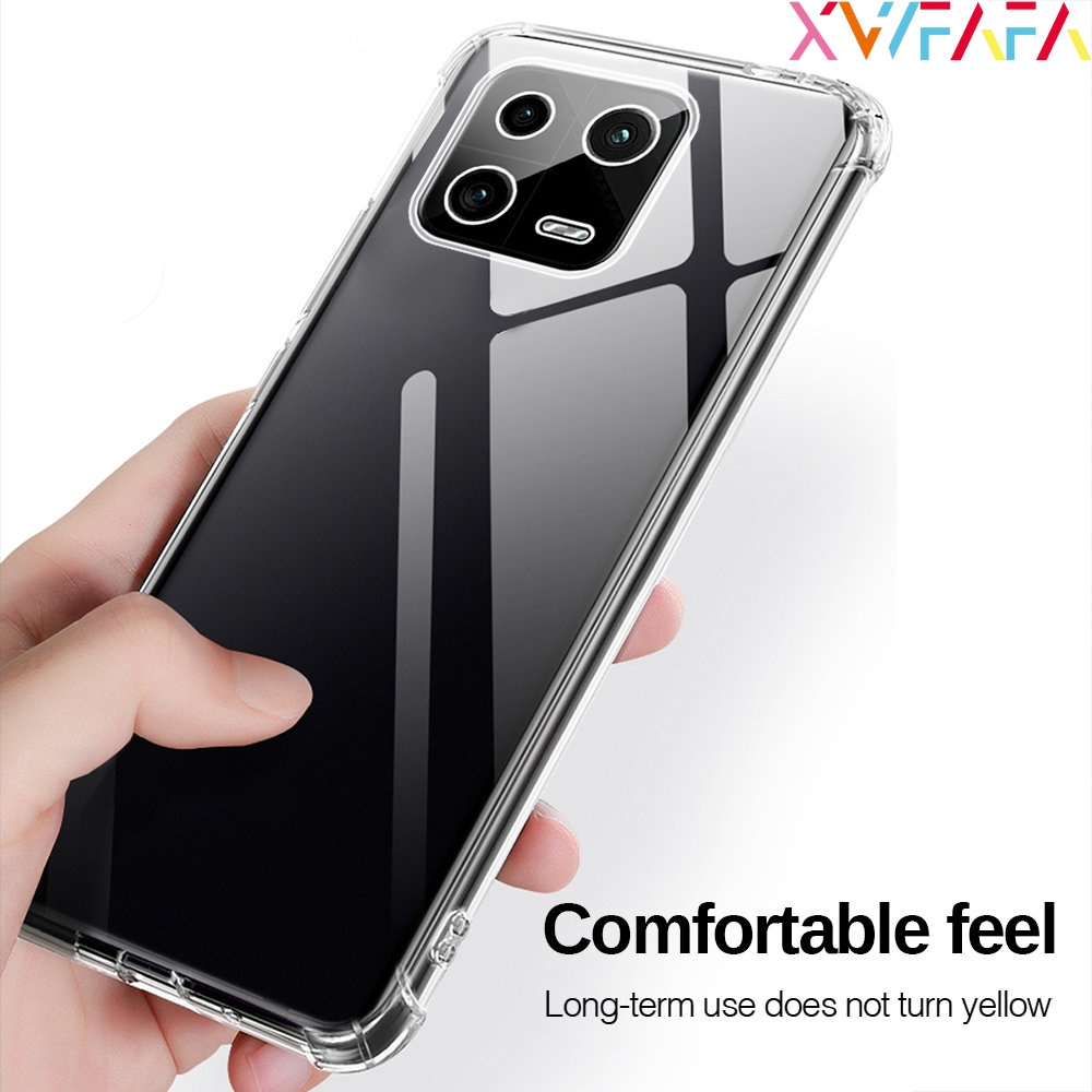 Ốp Điện Thoại Trong Suốt Cho Xiaomi Mi 13 13Pro 12 12Pro 12T 12TPro 12Lite 11 11T 11TPro 11Lite 10 10Lite 10T 10TPro 9 9T 9SE 8 8Lite