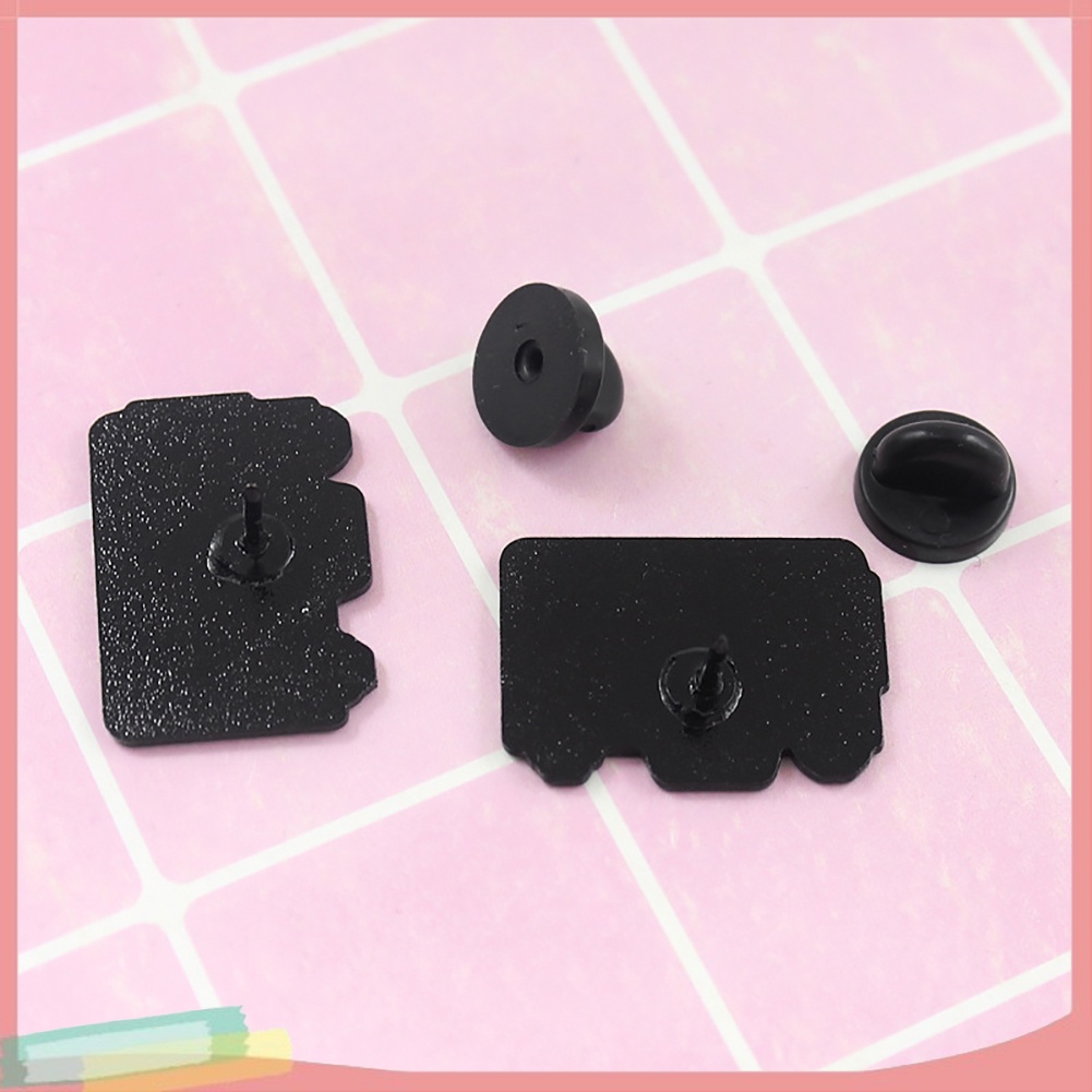 【LK】Cartoon Multicolor Camera Badge Collar Lapel Brooch Pin Clothes Decor