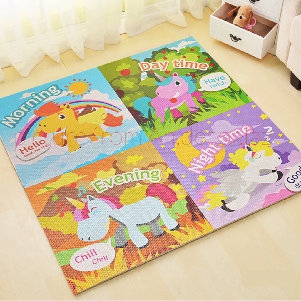 XỐP GHÉP TRẢI SÀN 60x60 CM LOẠI 1, SET 4 TẤM, ĐỦ MẪU