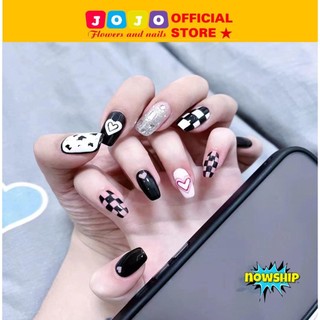 Set 24 móng úp DY64 thang móng nghệ thuật