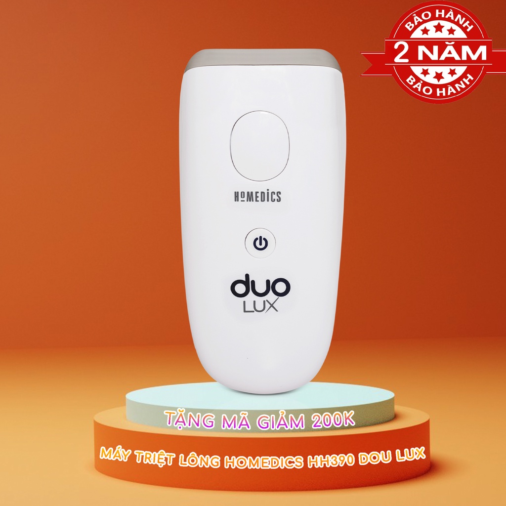 Máy triệt lông cá nhân cầm tay vĩnh viễn tại nhà HoMedics của MỸ IPL-HH390 NHẬP KHẨU BẢO HÀNH 2 NĂM