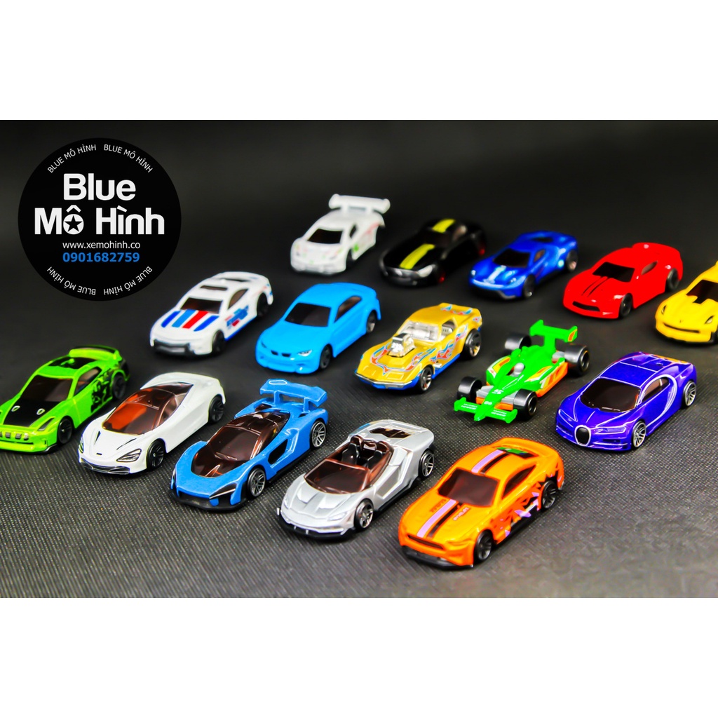 Set 5 xe mô hình bằng kim loại 1:64