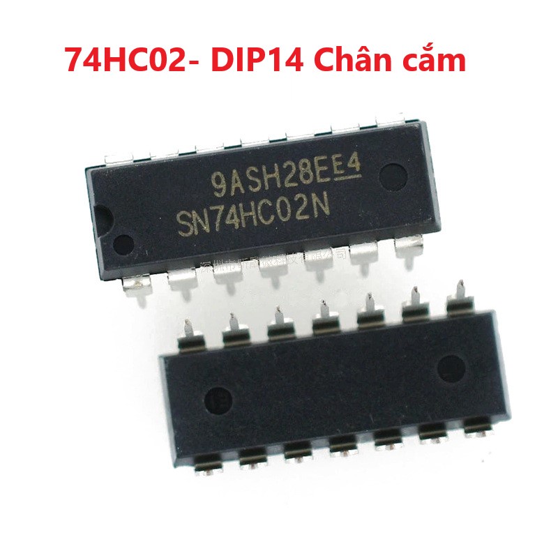 74HC02 DIP 14 Chân Cắm 7402 HC02