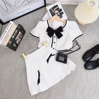 Set dạ 2 nơ - Chitchitstore