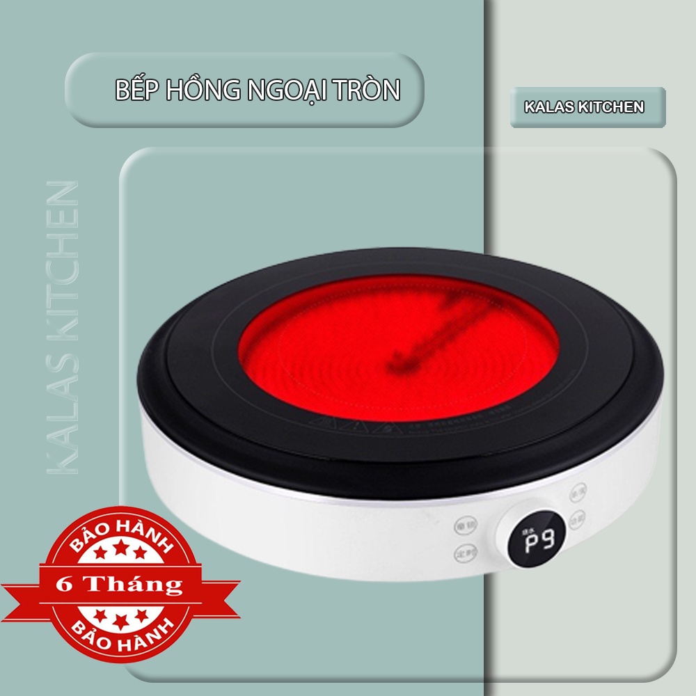 Bếp hồng ngoại(Bếp từ) cảm ứng không kén nồi Xiaomi/Kalas tiết kiệm điện năng, thiết kết hiện đại