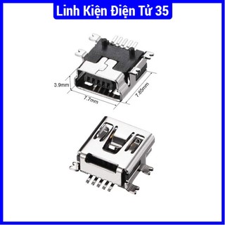 Cổng USB mini 5P chân cắm/chân dán