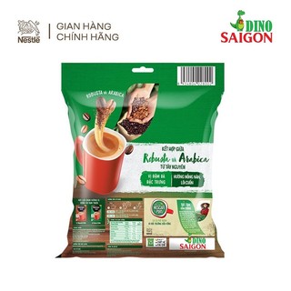 Combo 2 Bịch Cà Phê Hòa Tan Nescafé 3in1 Vị Rang Đậm (Bịch 46 gói x 17g)