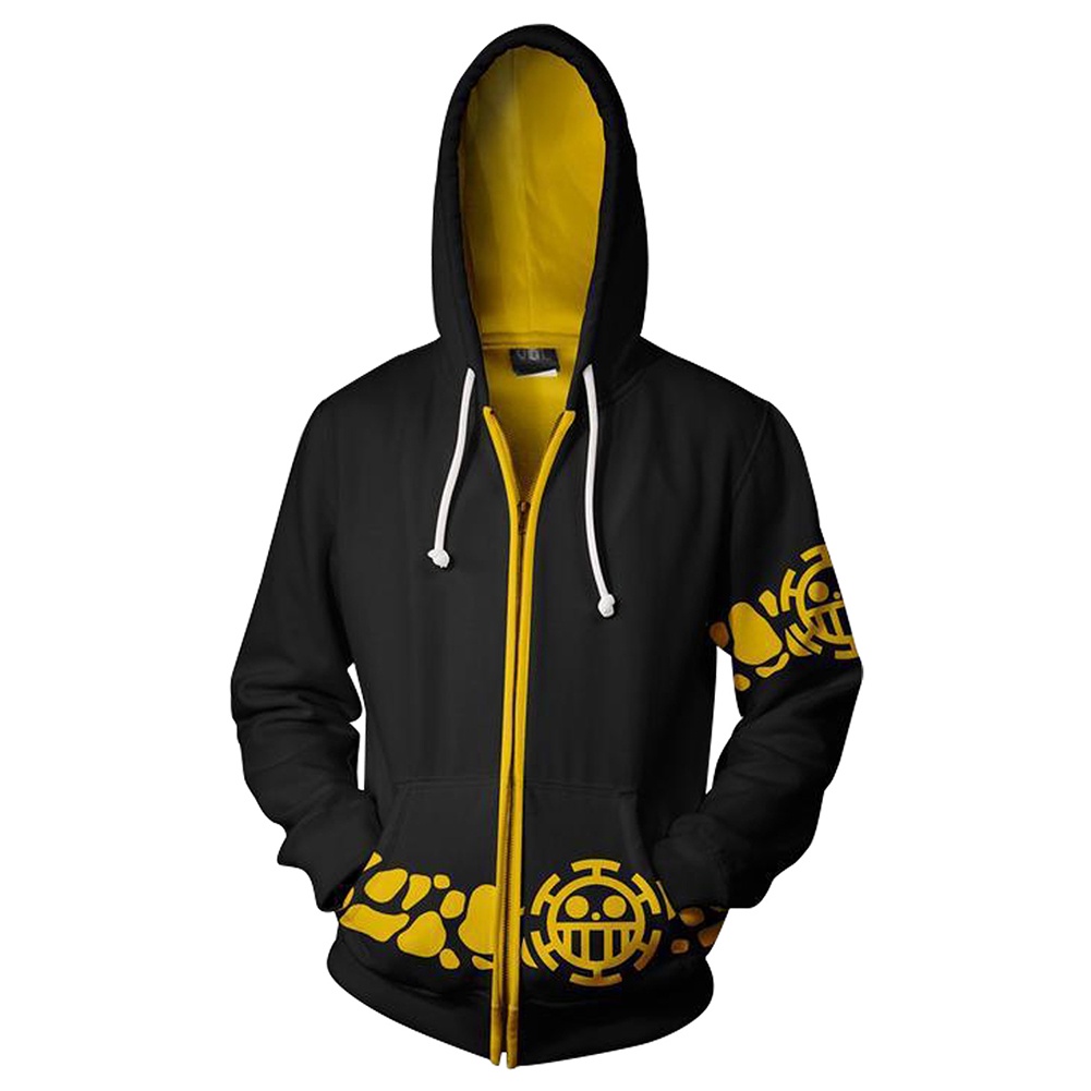 # 1-xxl Áo Khoác Hoodie Chui Đầu Có Mũ Trùm Hóa Trang Anime 3D Dành Cho Người Lớn