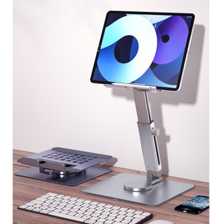 Giá đỡ điên thoại ipad , ipad pro, kệ kẹp máy tính bảng, giá đỡ có thể xoay 360 độ, tản nhiệt tốt