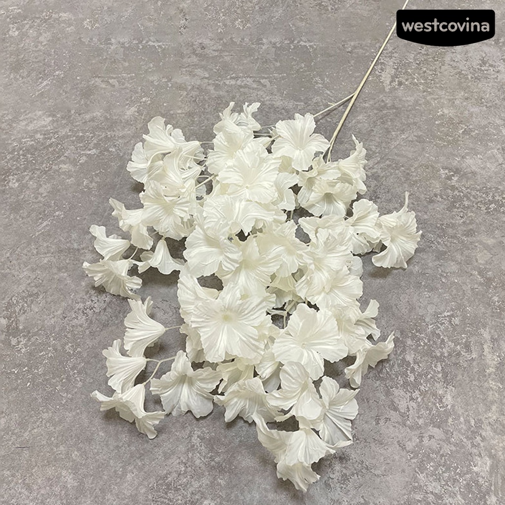 [WEST]⚘Hoa Giả Ba Nhánh Dùng Trang Trí Nhà Cửa / Tiệc Cưới