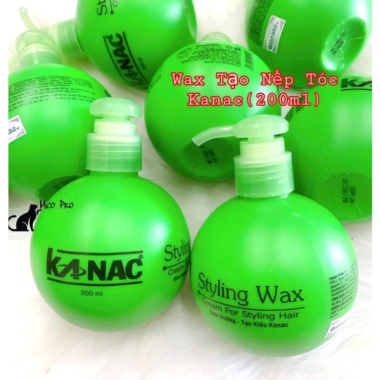 Wax tóc kanac giữ nếp tóc uốn(200ml)