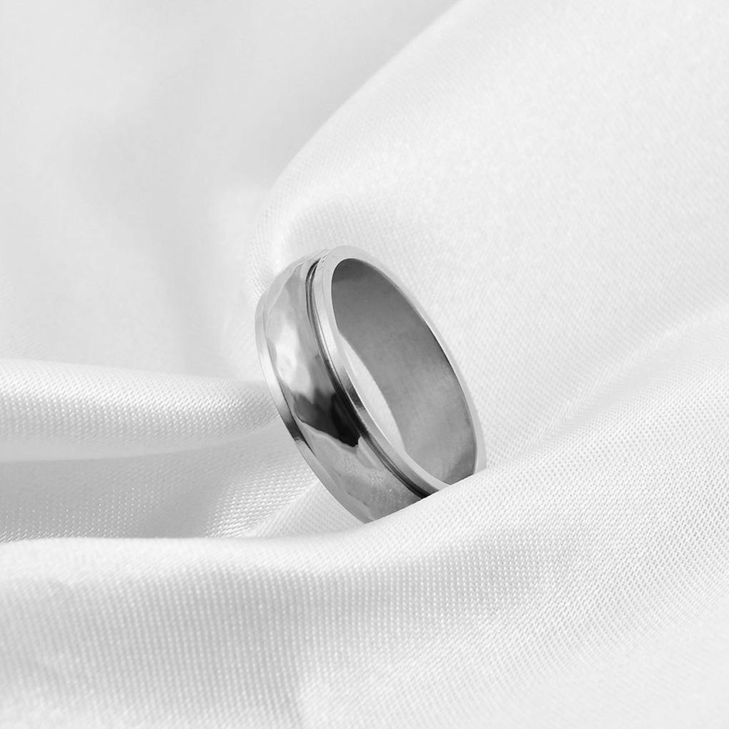 (runbu) Nhẫn Đeo Ngón Tay Màu Trơn Khối Lượng Nhẹ Bền Bỉ Có Thể Tháo Rời Làm Quà Tặng Lễ