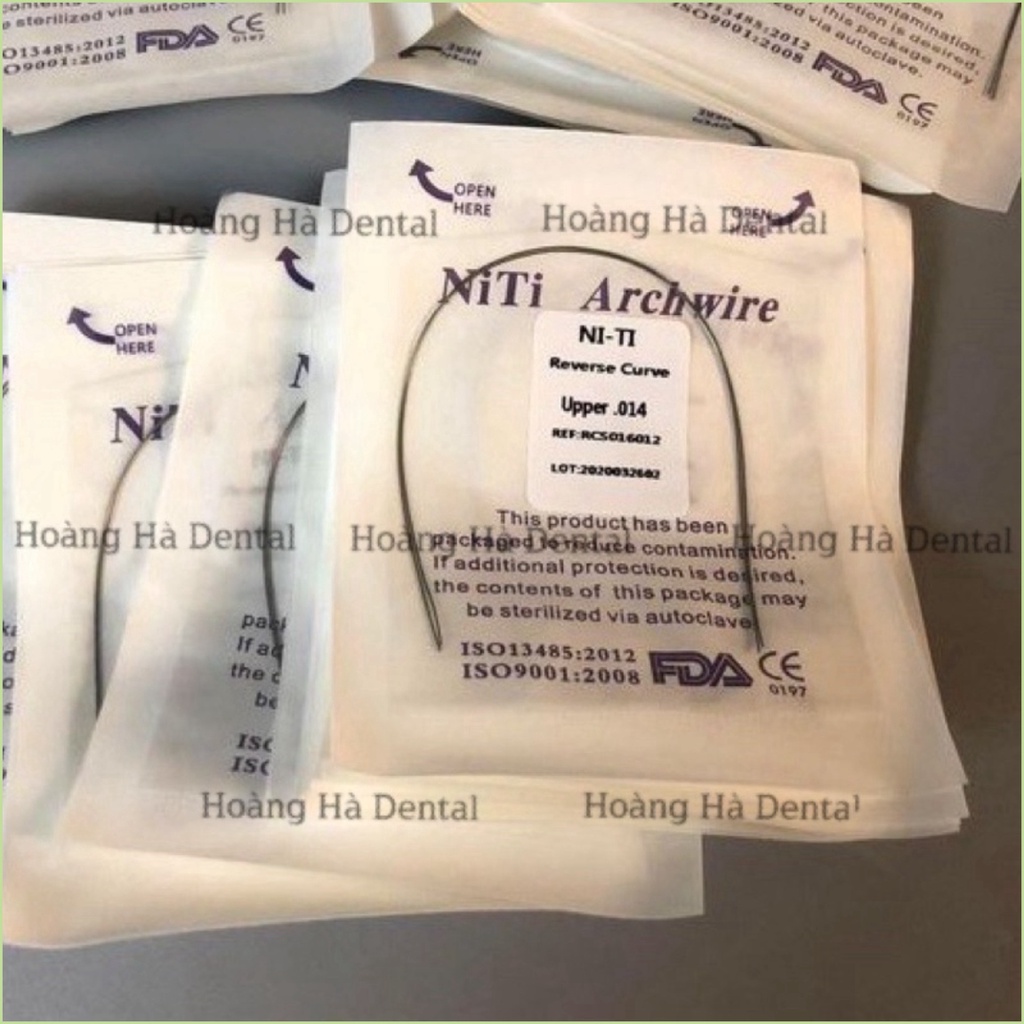 Dây cung đánh lún Dây cung reverse Dây cung ngược niềng răng - NHA KHOA HÀ NỘI