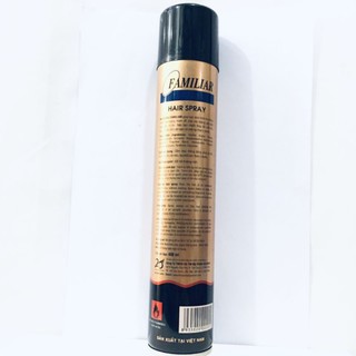 Keo xịt tóc Familiar 400ml
