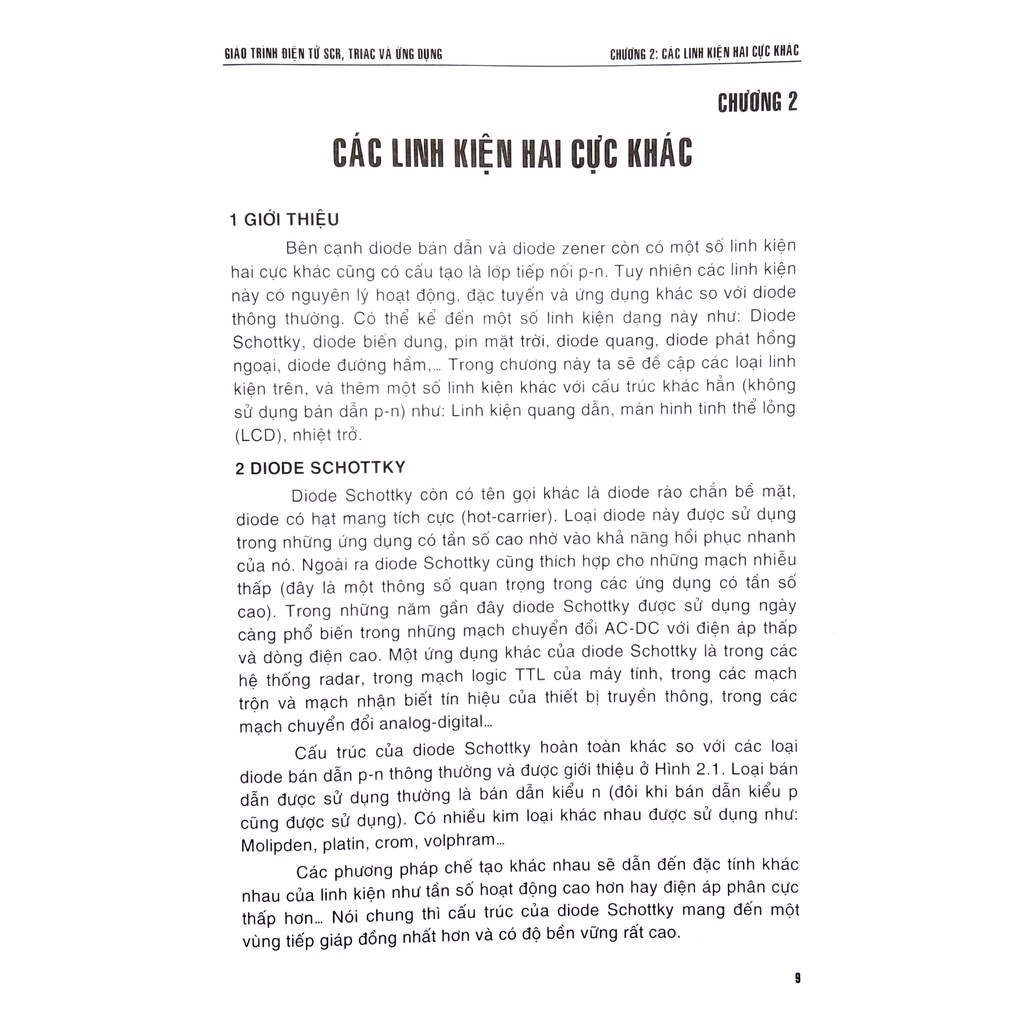 Sách - Giáo Trình Điện Tử SCR - TRIAC Và Ứng Dụng