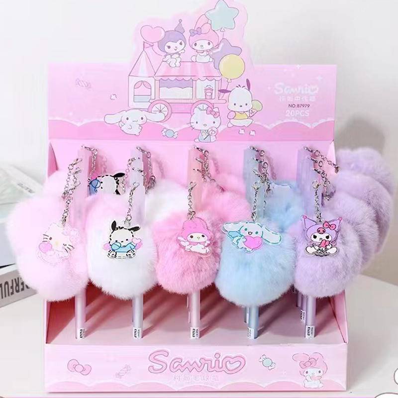 Sanrio Bút Mực Gel Mymelody Kuromi Cinnamoroll Pochacco Dễ Thương Dùng Trong Trường Học / Văn Phòng