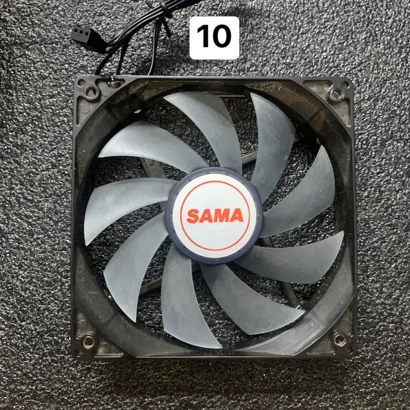 Quạt tản nhiệt có đèn LED 12cm cũ tháo máy