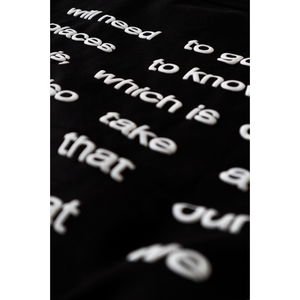 ÁO THUN AASTU IN DÒNG THƯ - AA STU LETTER TEE // MEN - Aastudio