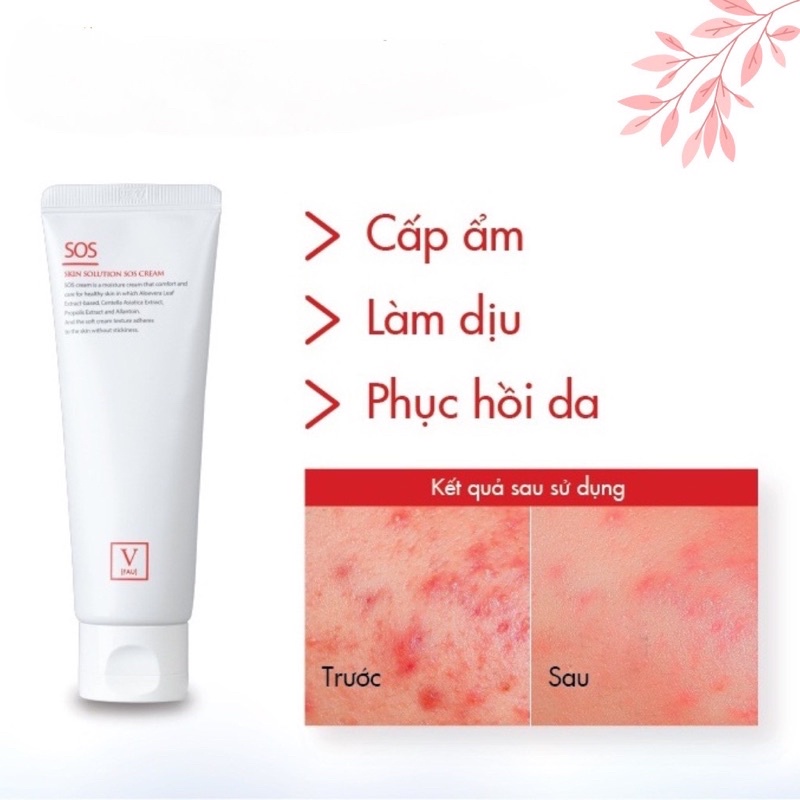 Kem Dưỡng Phục Hồi Da Yếu FAU Skin Solution SOS Cream