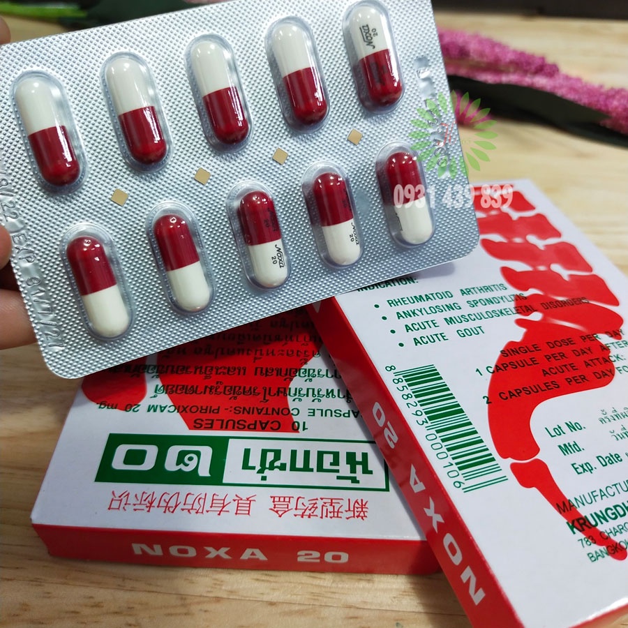 Viên uống Xương Khớp Noxa 20 Thái Lan- lốc 12 hộp 120 viên
