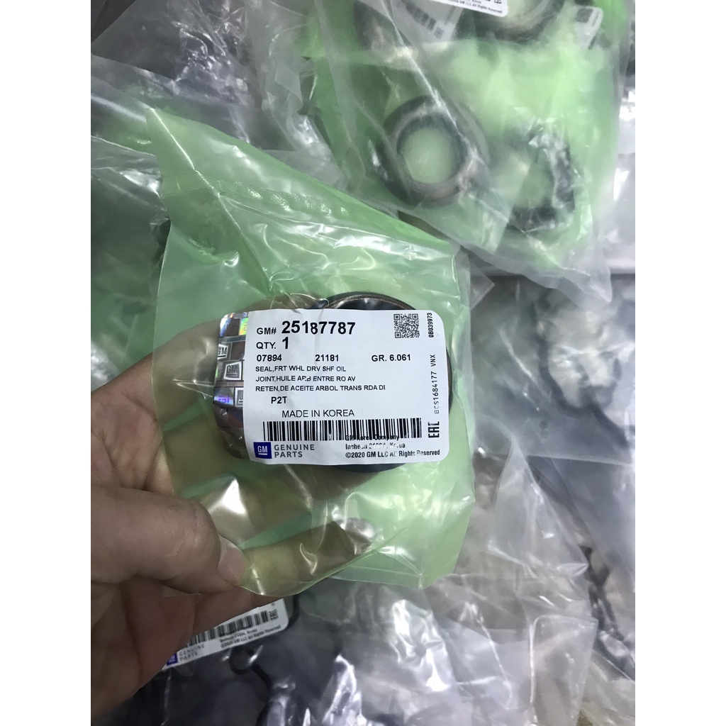 25187787 - Phớt láp số sàn hàng xịn GM chính hãng cho dòng xe DEAWOO/CHEVROLET: Lacetti, Captival, Gentra, Nubira, Lanos