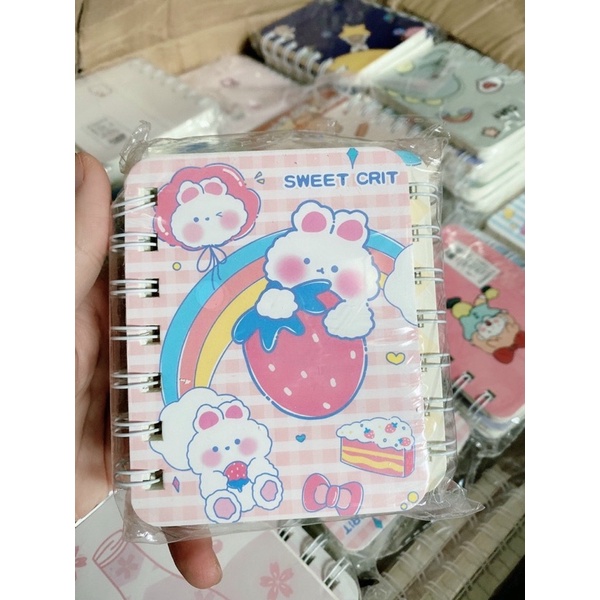 Sổ lò xo A7 nhiều hình