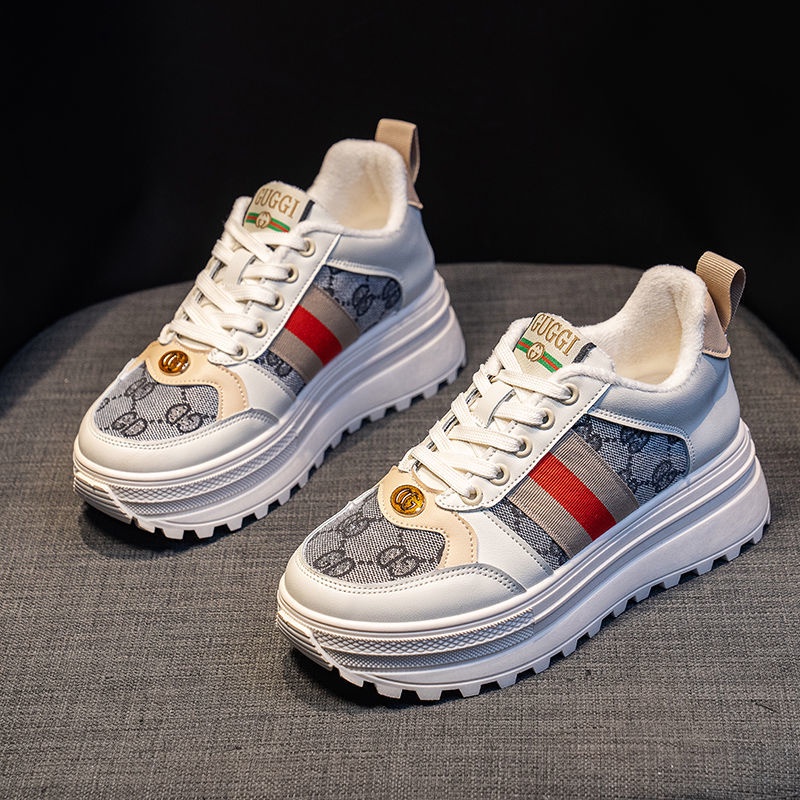 Giày Thể Thao Đế Dày Thời Trang Hè Thu 2022 Phong Cách Mới Cho Nữ