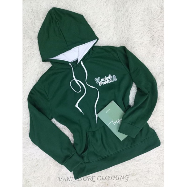 Áo Hoodie nỉ ngoại UNDER BROKER dành cho nam/nữ [Ảnh shop chụp] Áo hoodie form rộng vải dày dặn, Áo cặp