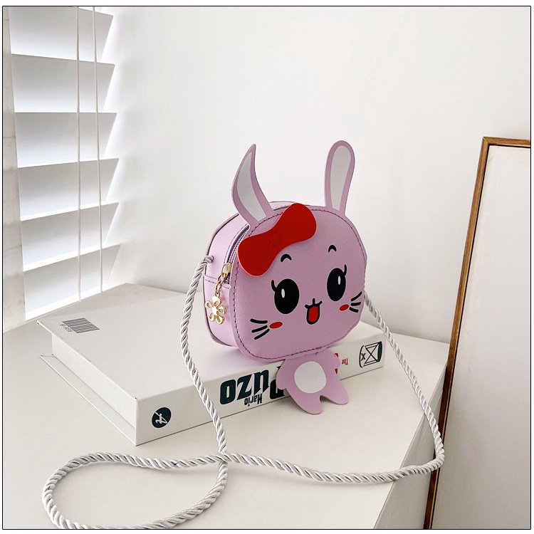 Túi đeo chéo cho bé mini thời trang với hình thú hoạt hình siêu dễ thương AVAISTORE TV228