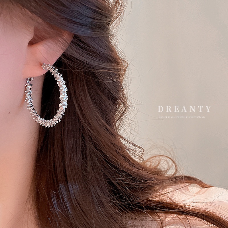 Khuyên Tai Kim Bạc Phong Cách Hàn Quốc Độc Đáo Thời Trang Cho Nữ