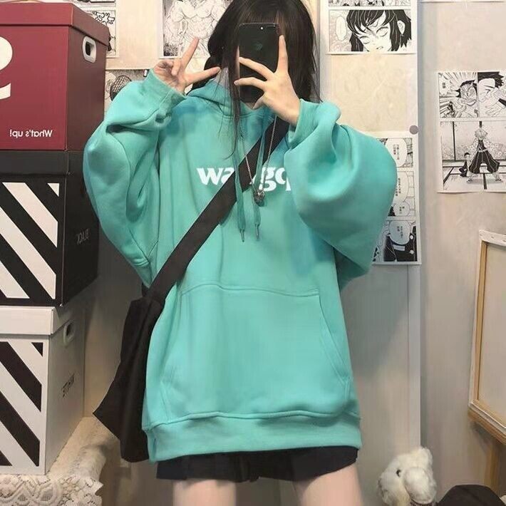 ISAHINI áo khoác nữ áo khoác hoodie áo khoác áo hoodie nữ áo hoodie áo khoác hoodie nữ wy01
