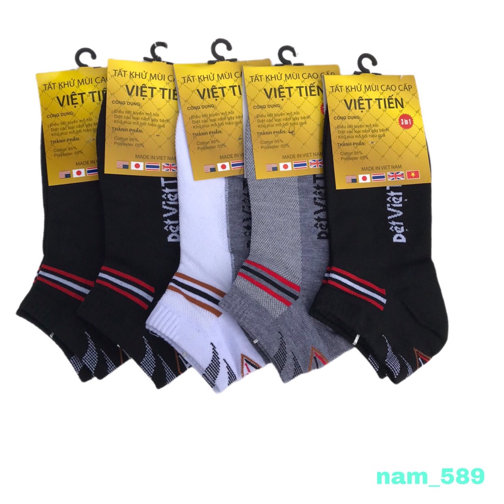 Tất vớ nam khử mùi cao cấp Việt Tiến,hàng cao cấp VNXK hàng tem vàng hàng đẹp
