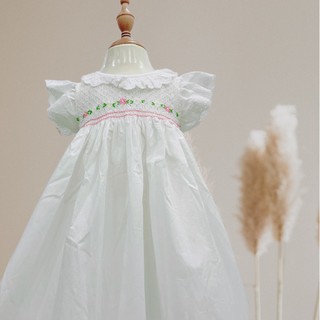 Váy Smock Thêu Tay cổ ren Nata Smock [Tặng Sticker dán]