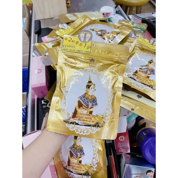 Miếng dán thải độc chân Thái Lan 1 túi 10 miếng