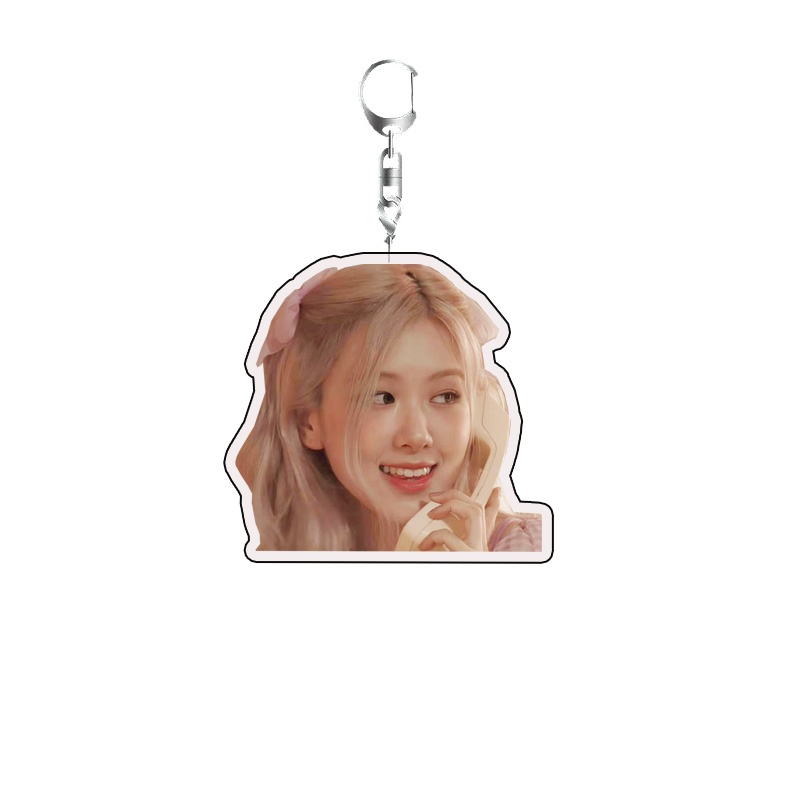 Móc Khóa Hoa Hồng Nhóm Nhạc BLACKPINK
