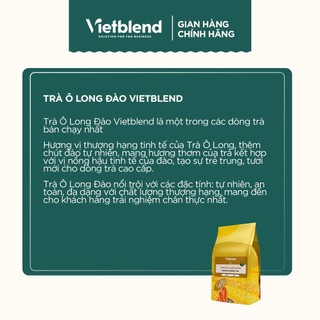 Trà Ô Long Đào VIETBLEND Túi 500g