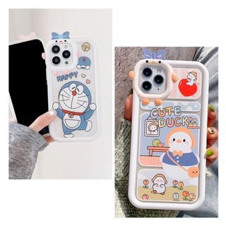 Ốp Lưng Nơ Iphone/Android Trong Suốt - Cute Duck