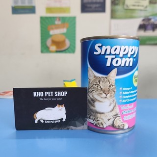 Pate Snappy Tom lon 400gr cho mèo