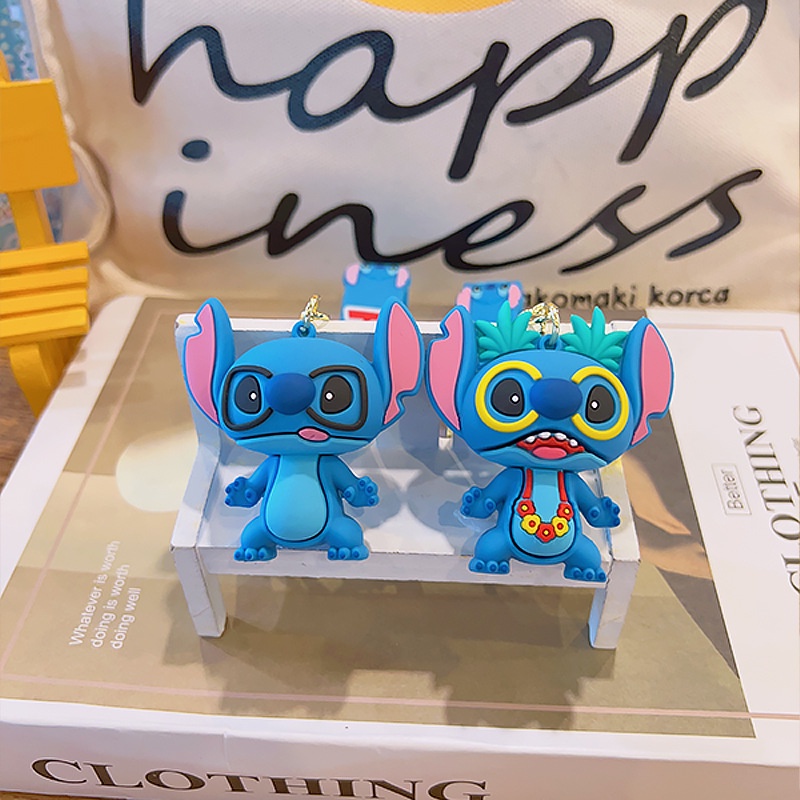 Móc Khóa Hình Nhân Vật Lilo & Stitch Dễ Thương
