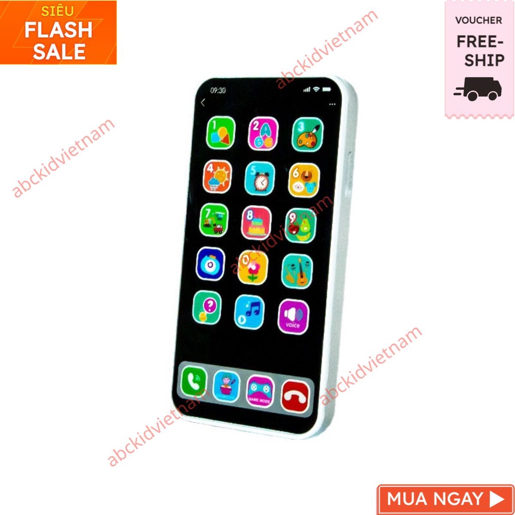 Điện thoại ip cảm ứng dành cho trẻ em giáo dục 0 tuổi 3 điện thoại di động ip cho bé giáo dục sớm phát nhạc