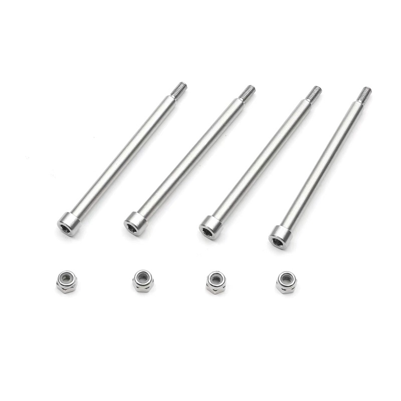 Set 4 Bản Lề 4X56mm 70510 Kèm Đai Ốc M3 Dành Cho Xe Ô Tô Đồ Chơi Traxxas X-Maxx XMAXX RC 1 / 5