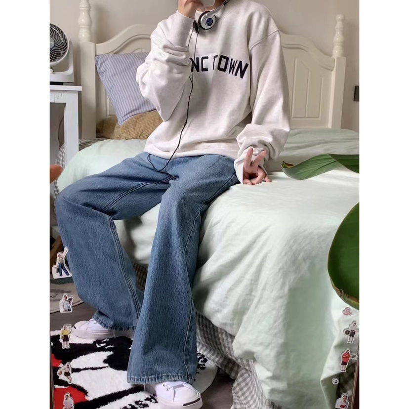 NRVP Áo Thun Nữ Dài Tay 100% Cotton Phong Cách Hàn Quốc Thời Trang Mới 2023