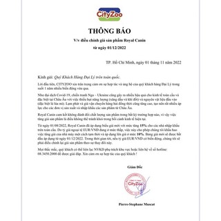 THỨC ĂN KHÔ ROYAL CANIN DÀNH CHO POODLE